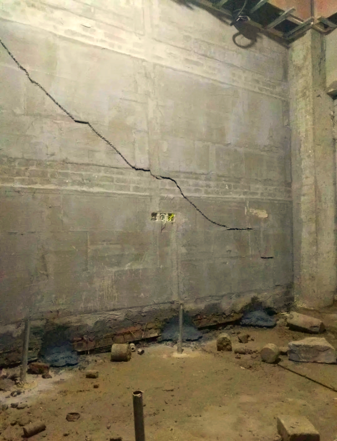 廊坊大城县房屋下沉加固